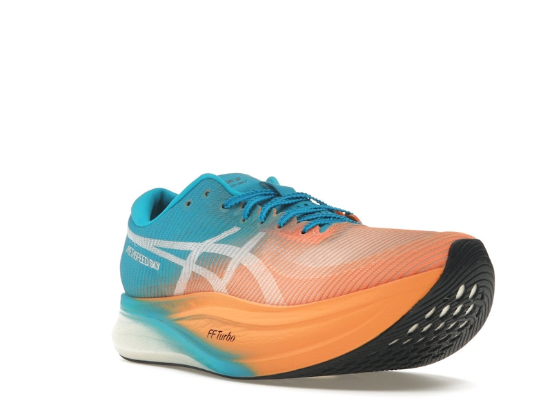 ASICS Metaspeed Sky+ Orange Pop Island Blue