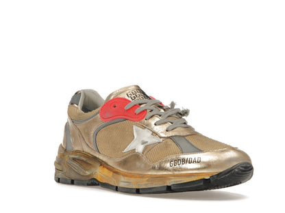 Golden Goose Dad-Star White Red Silver Grey