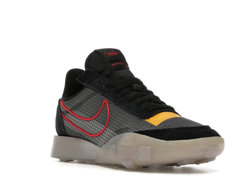 Nike Waffle Racer 2X Black Solar Flare University Red (Women's)