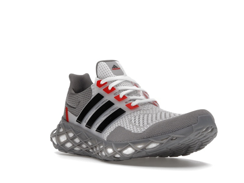 adidas Ultra Boost Web DNA Grey Vivid Red