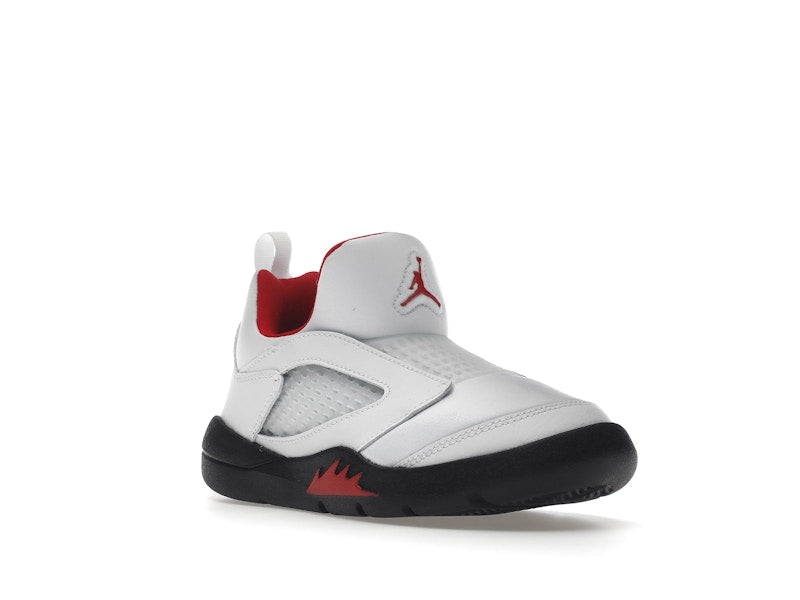 Jordan 5 Retro Little Flex White Black University Red (PS)