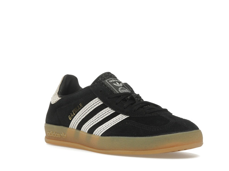 adidas Gazelle Indoor Core Black Wonder White (Women's)