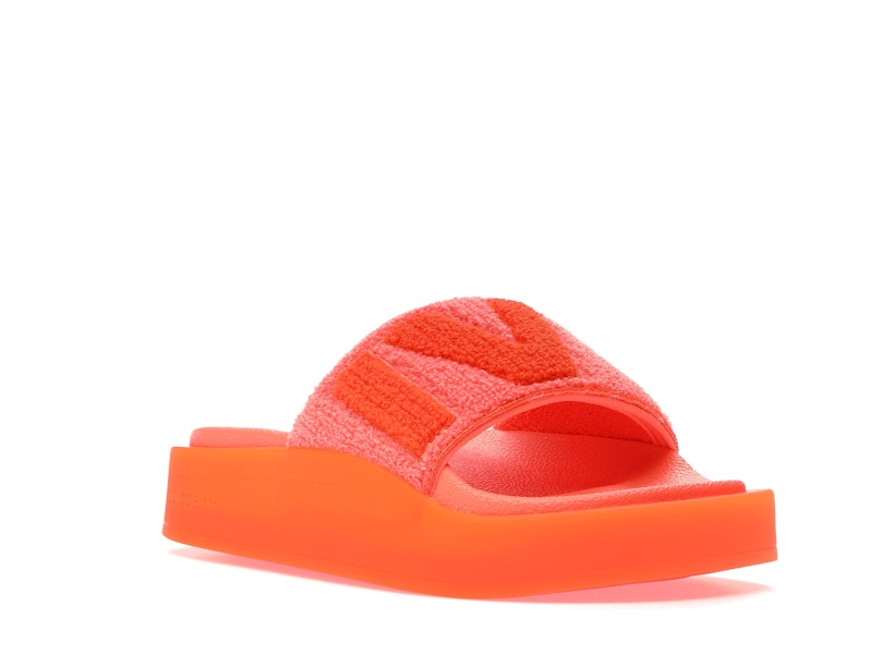 adidas Slides Beyonce Ivy Park Screaming Orange