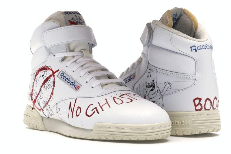 Reebok Ex-O-Fit Clean Hi Bait x Ghostbusters x Stranger Things Vintage