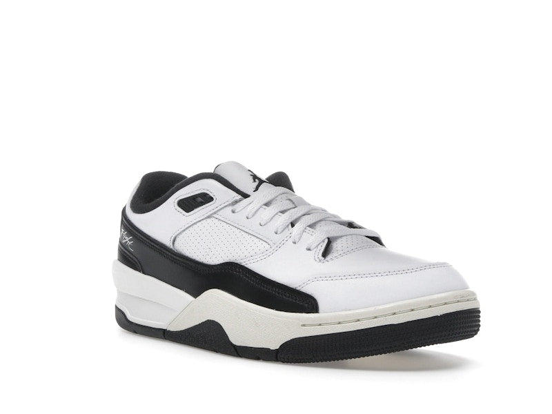 Jordan Flight Court White Black Sail