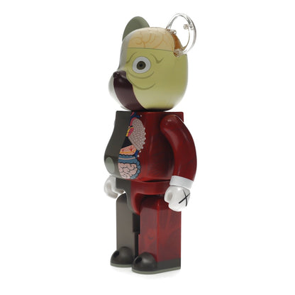 KAWS Bearbrick Dissected 400% Brown