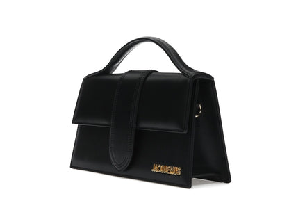 Jacquemus Le Grand Bambino Crossbody Strap Handbag Black