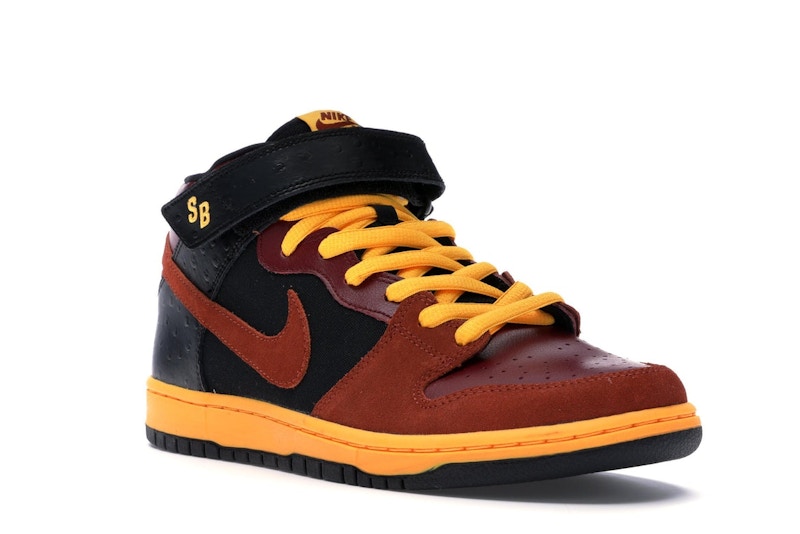 Nike SB Dunk Mid Ostrich Team Red