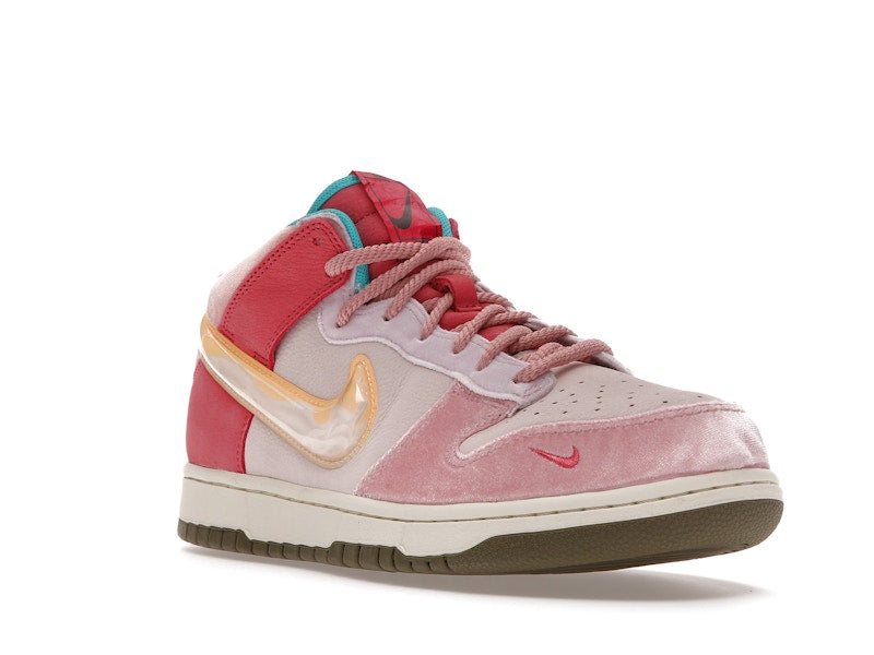 Nike Dunk Mid Social Status Free Lunch Strawberry Milk