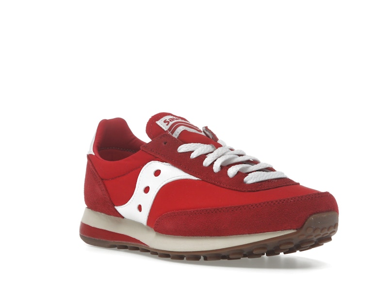 Saucony Trainer 80 Red White