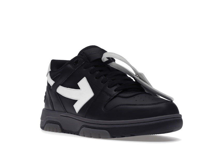 OFF-WHITE Out Of Office OOO Low Tops Black Grey White SS22
