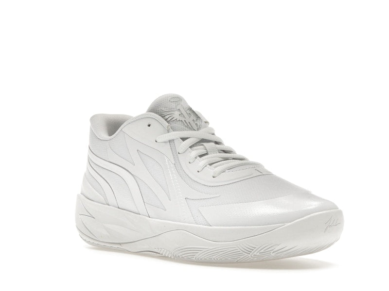 Puma LaMelo Ball MB.02 Lo White Silver