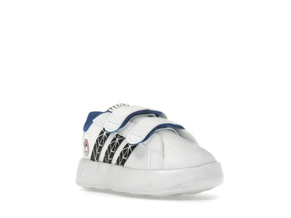 adidas Grand Court Marvel Spider-Man Cloud White Core Black Royal Blue (TD)