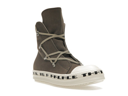 Rick Owens DRKSHDW Hexa High Dust Milk Black