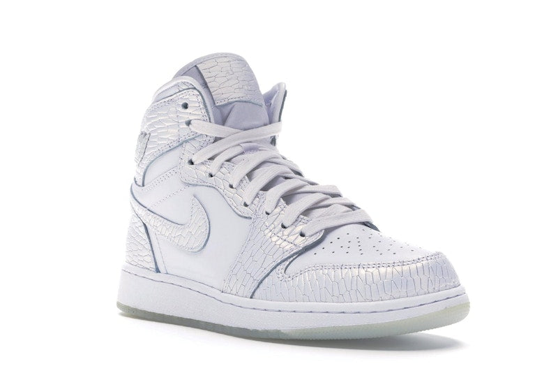 Jordan 1 Retro High Heiress Pure Platinum (GS)