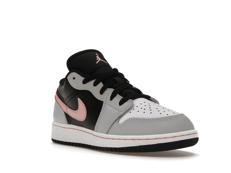 Jordan 1 Low Black Grey Pink (GS)