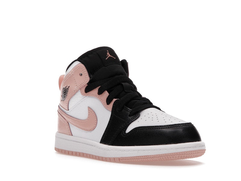 Jordan 1 Mid Arctic Orange Black Toe (PS)