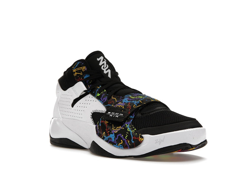 Jordan Zion 2 Noah White Black Multi-Color