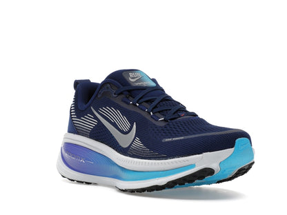 Nike Vomero 18 Blue Void Blue Lightning Bright Crimson Metallic Silver