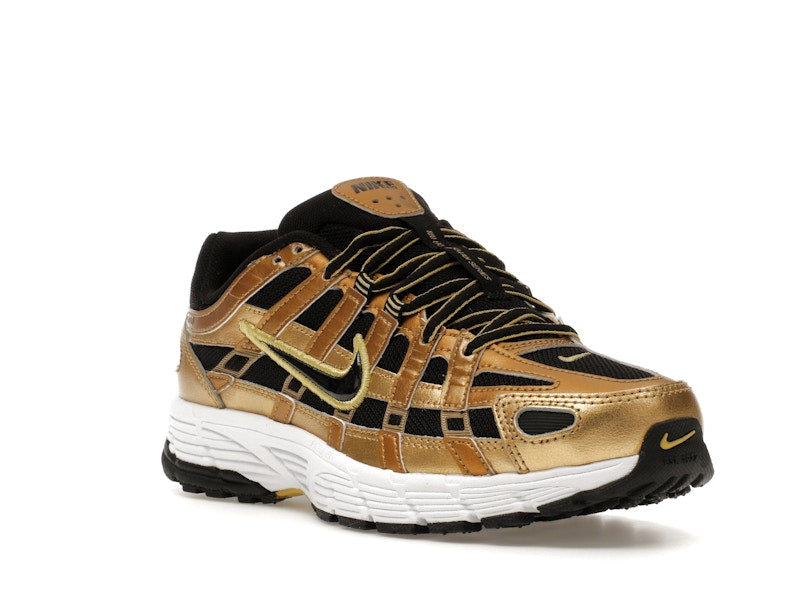 Nike P-6000 Metallic Gold Infinite Gold White Black