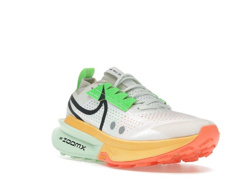 Nike ZoomX Zegama 2 Summit White Laser Orange Total Orange Black
