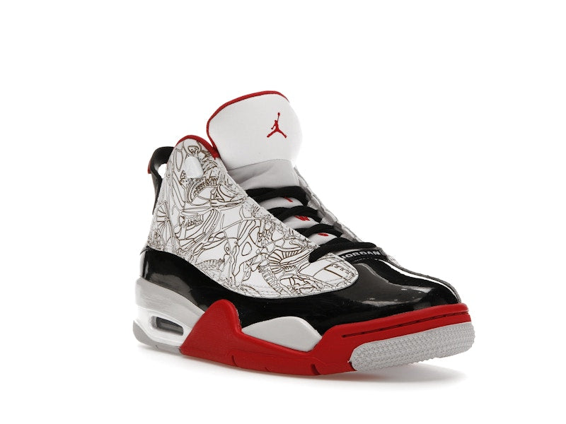 Jordan Dub Zero White Varsity Red (2022) (GS)
