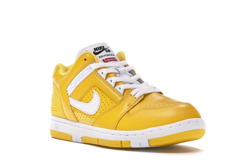 Nike SB Air Force 2 Low Supreme Yellow