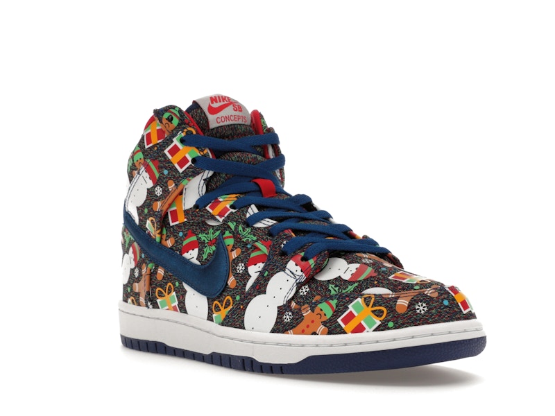 Nike SB Dunk High Concepts Ugly Christmas Sweater (2017)