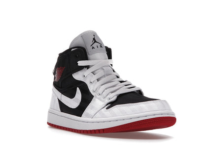 Jordan 1 Mid SE Utility Canvas White Black Gym Red (Women's)