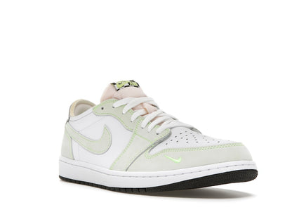 Jordan 1 Retro Low White Ghost Green Black