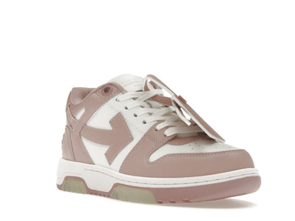 Off-White Out Of Office Calf Leather White Pink (Women's)