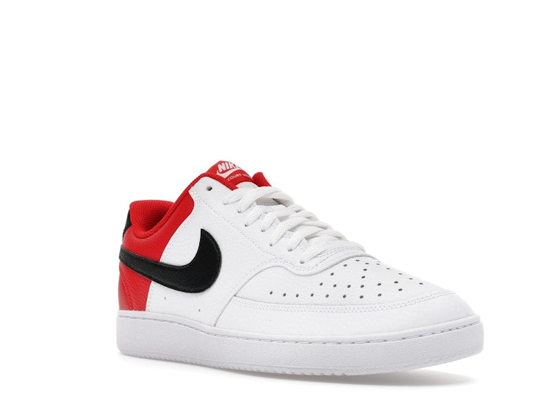 Nike Court Vision Low White Black University Red