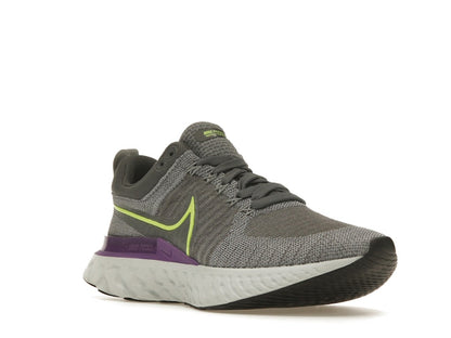 Nike React Infinity Run Flyknit 2 Grey Volt Wild Berry