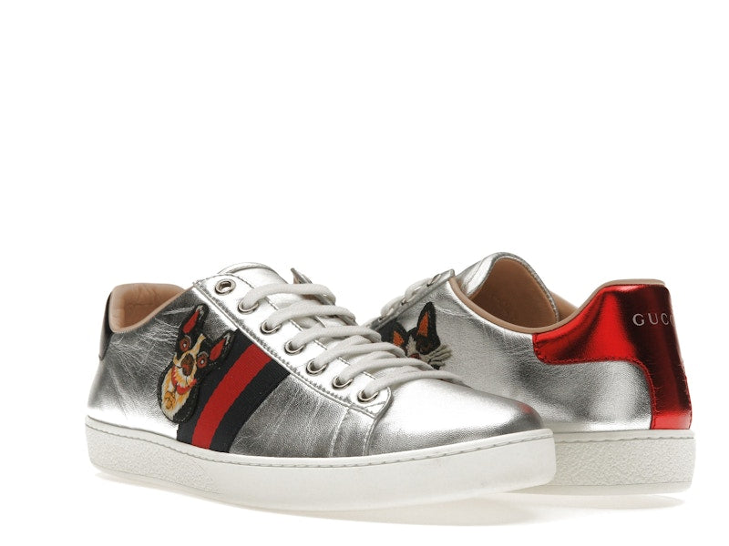 Gucci Ace Year of the Dog Silver (Women's)