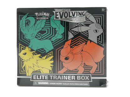 Pokémon TCG Sword & Shield Evolving Skies Elite Trainer Box (Flareon/Jolteon/Umbreon/Leafeon)