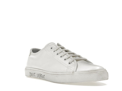 Saint Laurent Malibu Low Optic White