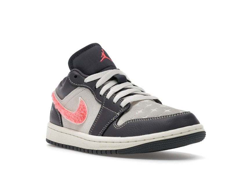 Jordan 1 Low Light Graphite Hot Punch (Women's)