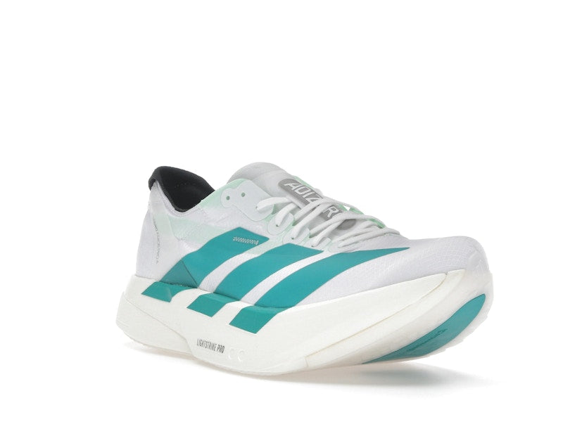 adidas Adizero Adios Pro 4 White Pulse Teal