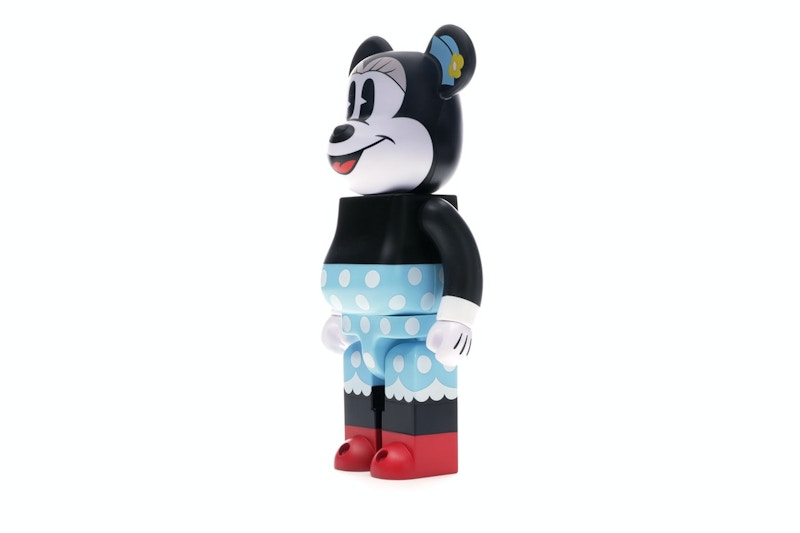 Bearbrick Minnie Mouse 400% Black
