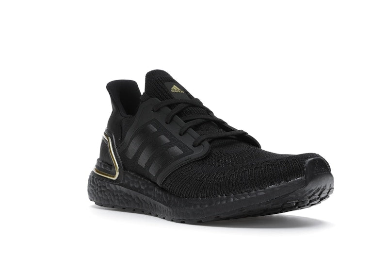 adidas Ultra Boost 20 Core Black Gold Metallic