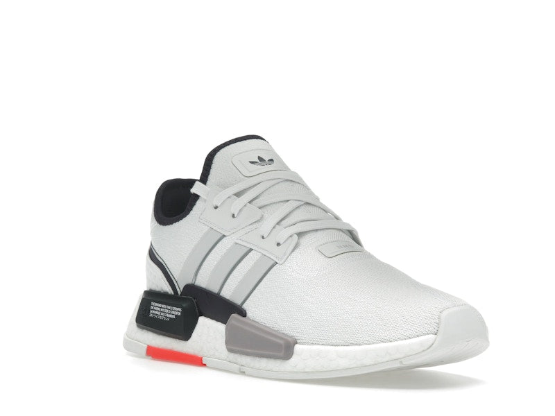 adidas NMD G1 Crystal White Grey Solar Red