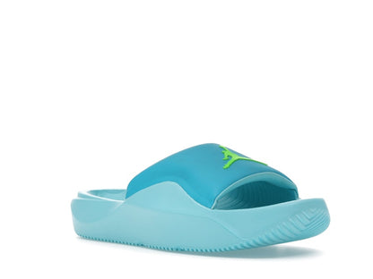 Jordan Franchise Slide Chlorine Blue Copa Electric Green