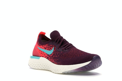 Nike Epic React Flyknit Bordeaux Hyper Jade (Women's)