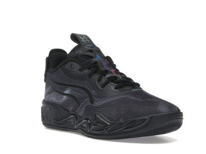 Puma LaMelo Ball MB.04 Lo Team Black Dark Amethyst