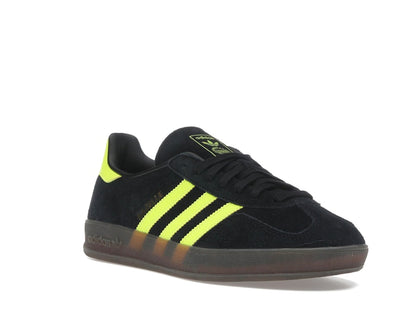 adidas Gazelle Indoor Core Black Solar Yellow Cloud White