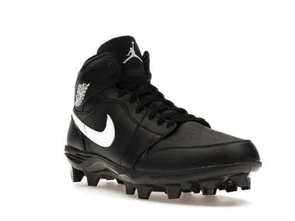Jordan 1 Mid TD Cleat Black White