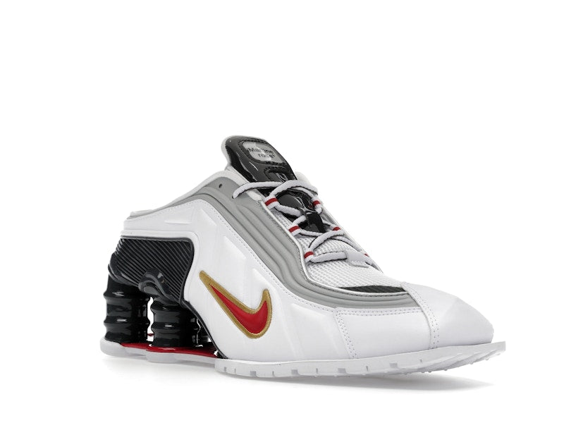 Nike Shox MR4 Mule Martine Rose Metallic Platinum Varsity Red (Women's)