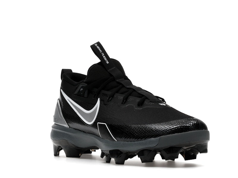 Nike Force Trout 9 Elite MCS Black White Anthracite Metallic Silver