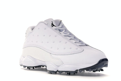 Jordan 13 Retro Golf Cleat White Black
