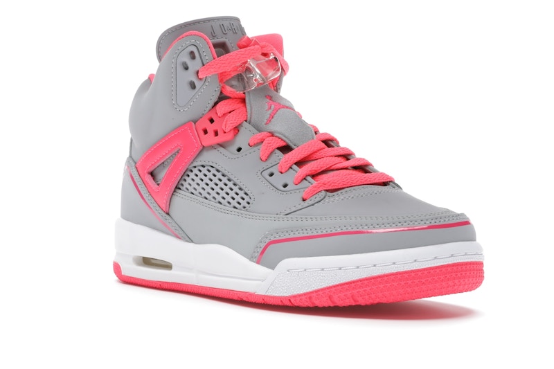 Jordan Spizike Wolf Grey Racer Pink (GS)